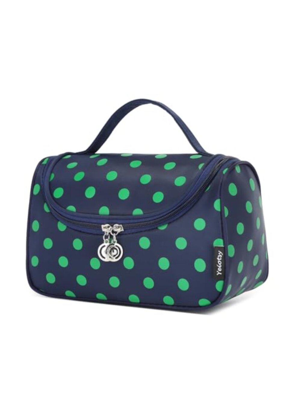 Travel Cosmetic Bag Polka Dot Makeup Organizer Hanging Toiletry Bag